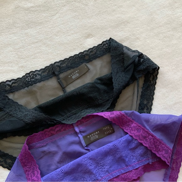 (2) Natori Escape Lace Girl Briefs - Picture 2 of 9
